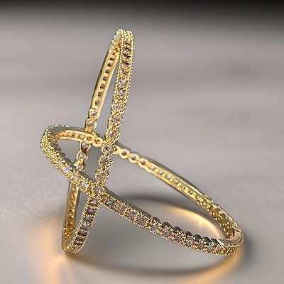 EVE-S-409 1PAIR GOLD